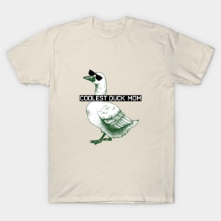 Coolest duck mom mama duck swaggy T-Shirt